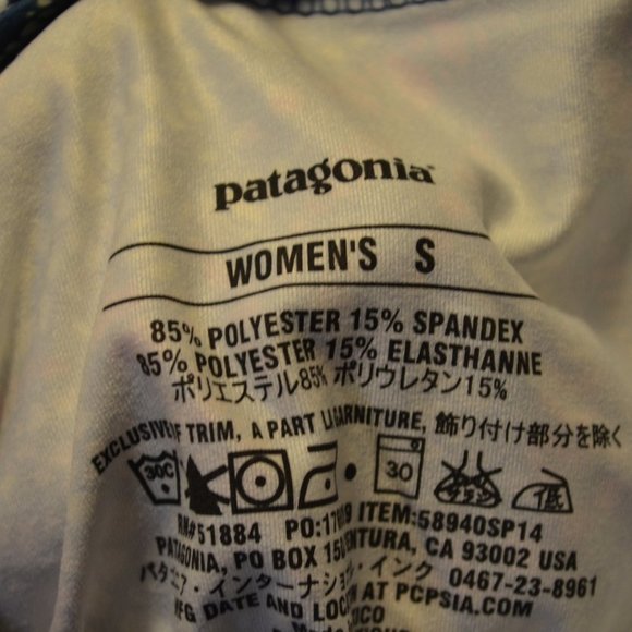 Patagonia S Minette Fun Print Sleeveless Dress - Picture 7 of 7